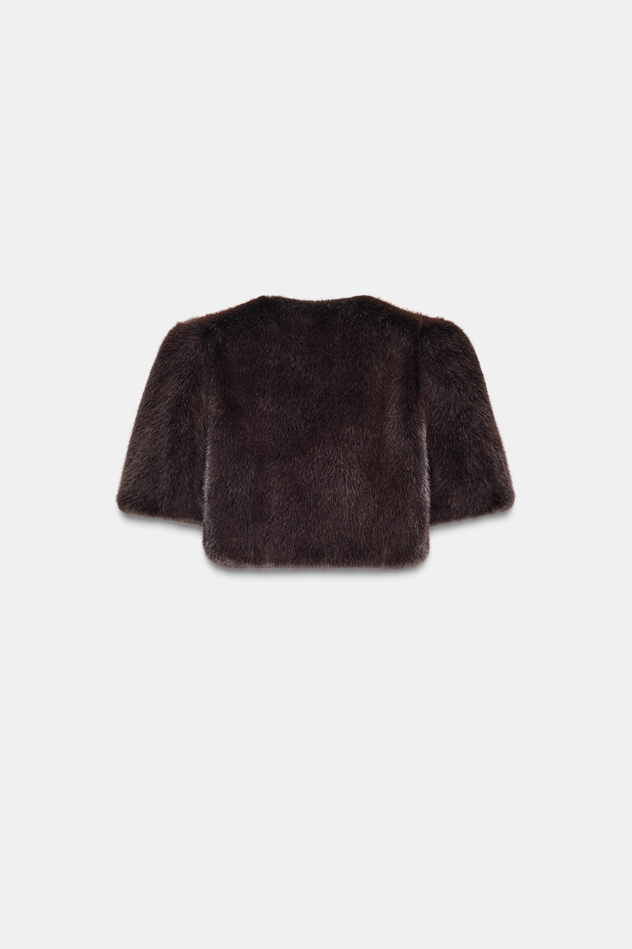 ZW COLLECTION LIMITED EDITION FAUX FUR JACKET